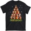 Beavers Christmas Tree Funny Christmas Beaver T-Shirt, Tank Top, Long Sleeve, Sweatshirt, Hoodie Men Women Kids Made In Canada Black
