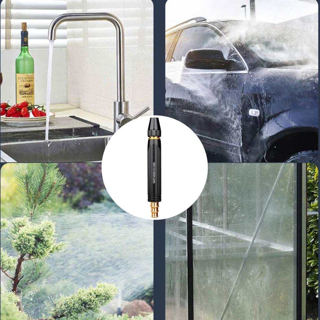 Multi Function High-Pressure Sprinkler Car Wash Flushing Garden Hose Tap Water Booster Adjustable Nozzle Gardening Tools