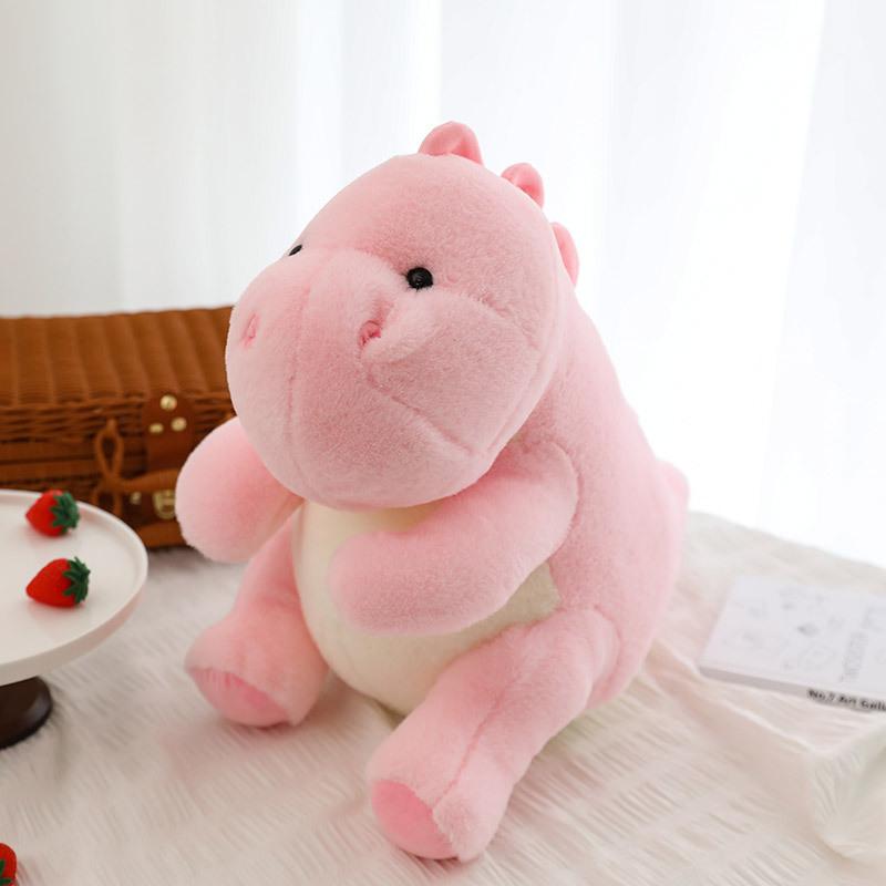 Nová simulovaná dinosauří plyšová hračka panenka líný malý dinosaurus spací polštář panenka narozeninový dárek pro dívky