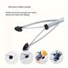 1pcs Long Handle Folding Garbage Picker Gripper - Easy Litter Pickup Tool with Alloy Grabber