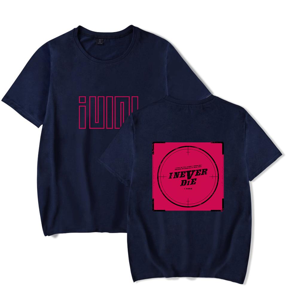 2023 Kpop Gidle New Album I Never Die Tshirt Cotton Tee Tops Short Sleeve For Unisex And Women Casual Streetwear