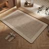 Pack of 2 AntiSlip Bathroom Mat for Shower Diatomite Super Absorbent Quick Drying Bath Mat Shower Room Door Mat for Home