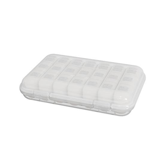 Weekly Pill Organizer Morning Noon Evening 3 Times A Day Pill Storage Box Large Capacity Portable Travel 7-Days Medication Dispenser Container