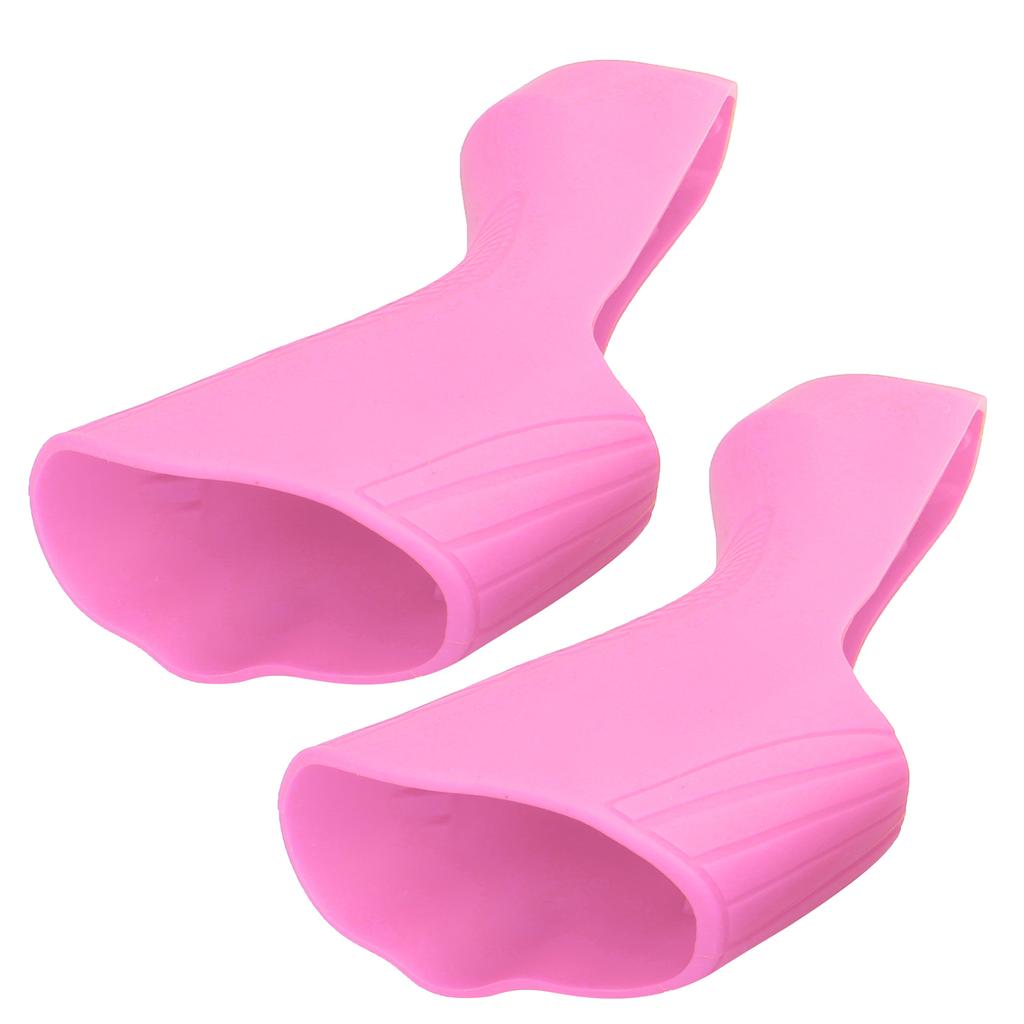Road Bike Shifters Silicone Cover Accessory for R7000 R8000 Shifter Brake Lever Cover Hoodpink