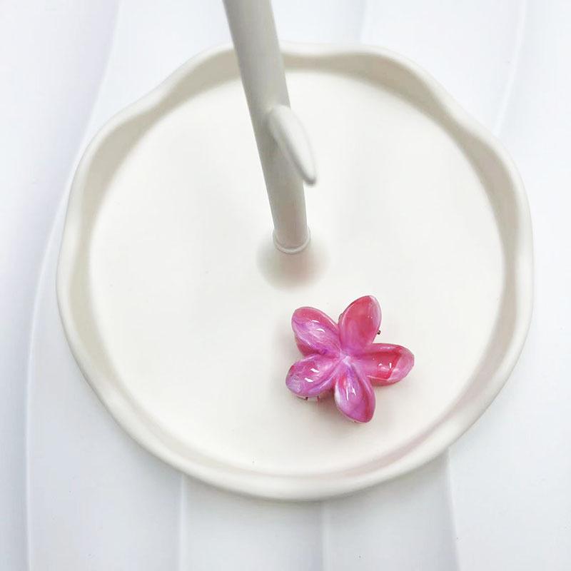 Europäische & Amerikanische Frangipani 4cm Strandurlaub Mode Haarspange