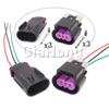 1 Set 3 Ways AC Assembly Auto Fuel Sensor Sealed Connector 15326808 15326813 13519047 Car Oil Pump Wiring Harness Socket Fuel System Fittings7