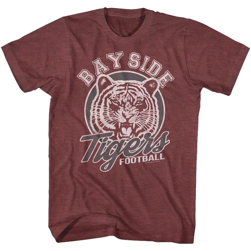 Saved By The Bell - Tigers Football - Short Sleeve - Heather - Adult - T-Shirt S