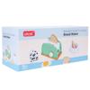 Toddler Pretend Play Wooden Kitchen Set: Toaster, Mixer, Coffee Maker, Juicer Toy.