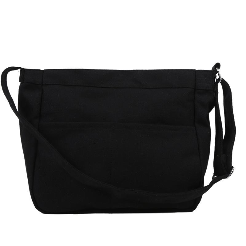 Buy Large Capacity Students Canvas Shoulder Bags Female Handbags Korean Cotton Cloth Crossbody