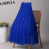 GMXIA 28 Colors Women's Fashion Casual Summer Spring Leisure Skirt