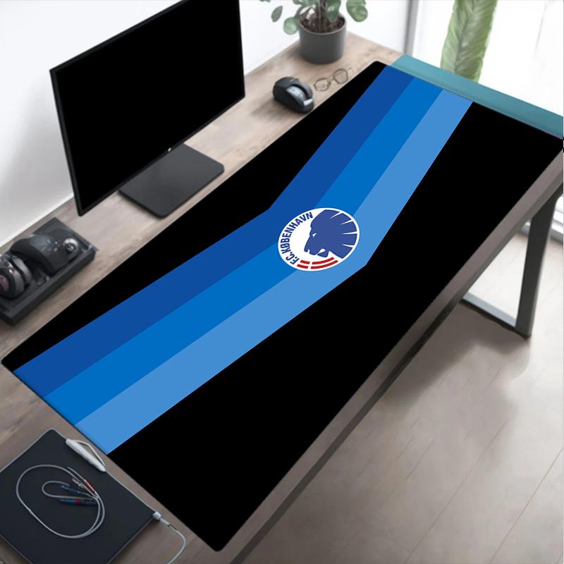 Copenhagen Lion Emblem Mouse pad, Gaming Mouse Pad, keyboard pad, Desk Decor for computer notebook Fan Gift Birthday Gift