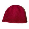 New Rabbit Woolen Hat for Men and Women Autumn and Winter Knitted Plush Striped Solid Color Dome Versatile Warm Hat for Couples