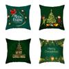 Christmas Themed Pillowcases Car Accessories Office Santa Claus Living Room Sofa Home Pillowcases