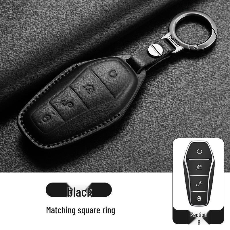 

BYD Car Key Case Holder for Yuan Plus, Dolphin, Han, Seagull, Qin, Yuan UP, Tang, and Seal Models