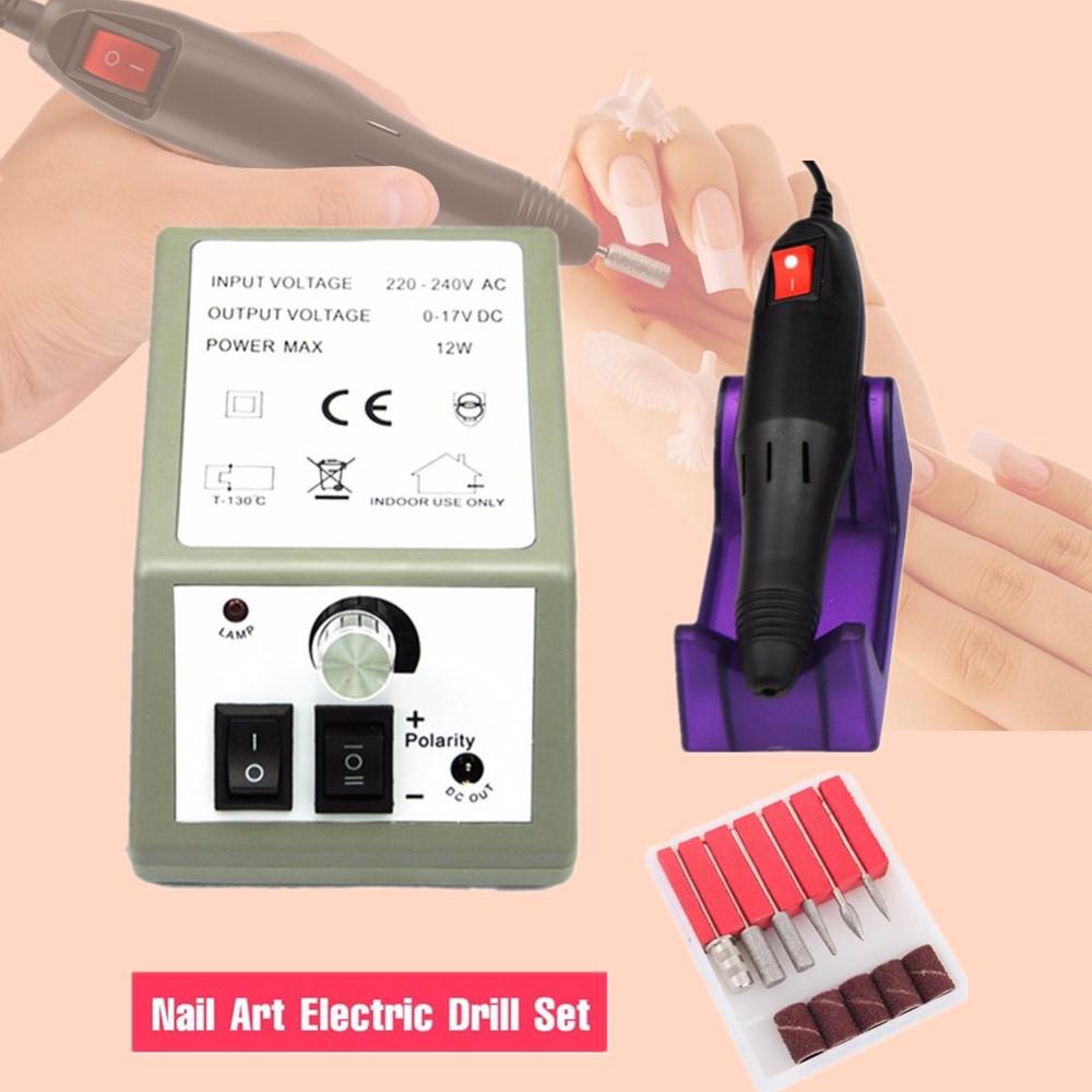UV LED Lamp For Nail Gel Polish UV Varnish Nail Drill Machine Tools For Manicure Set