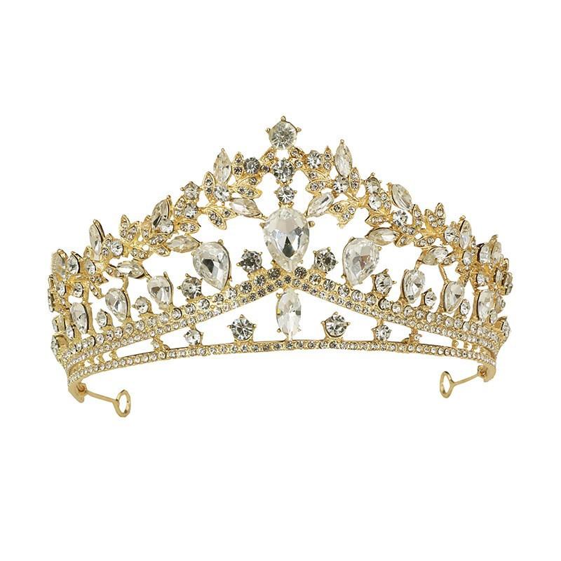 Bridal jewelry wedding accessories headband rhinestone headdress new performance birthday crown party crown