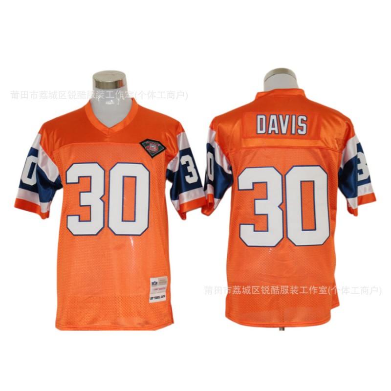 Camiseta de Fútbol Retro Denver Broncos 84 Salón de la Fama Bordada Ropa para Aficionados Deportivos Hombres Mujeres