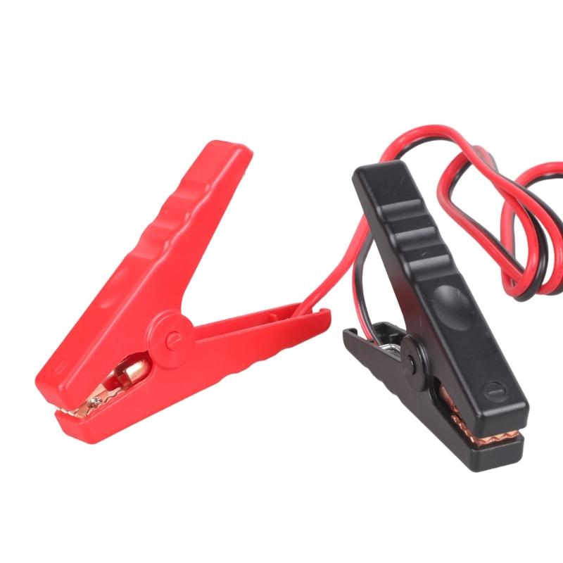12V 24V 15A Vehicle Port Plug To Alligator Clip Power Cable For Car Battery And Outdoor Equipment 1m/2m