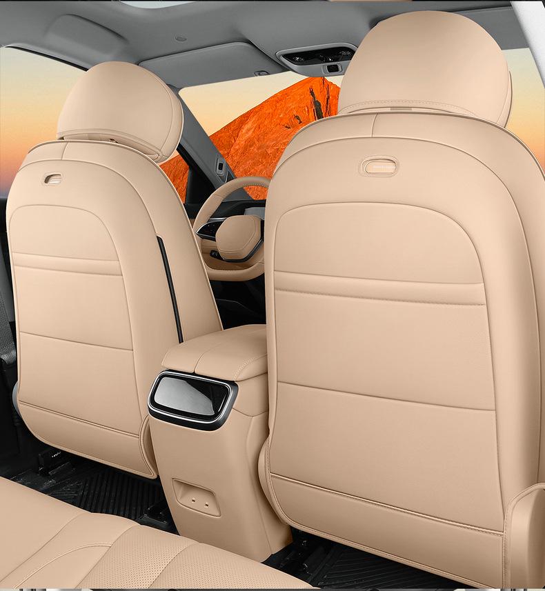 AITO M7 Car Seat Cover: Breathable, Perforated, Universal Fit for 5/6 Seats - All Seasons