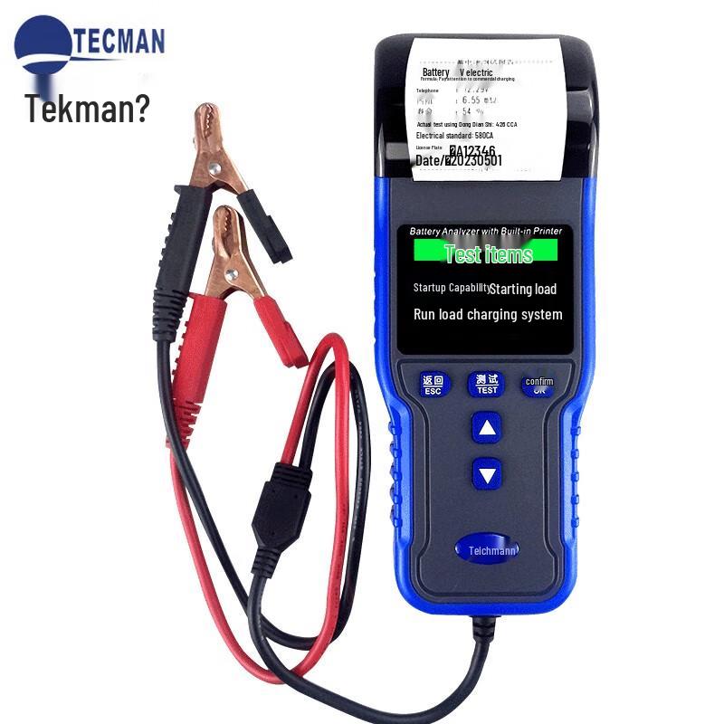 Tekeman 12V/24V Car Battery Tester TM990A (CN version)