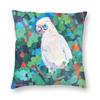 Corella Licmetis Square Pillowcase Polyester Linen Velvet Pattern Zip Decorative Home Cushion Cover