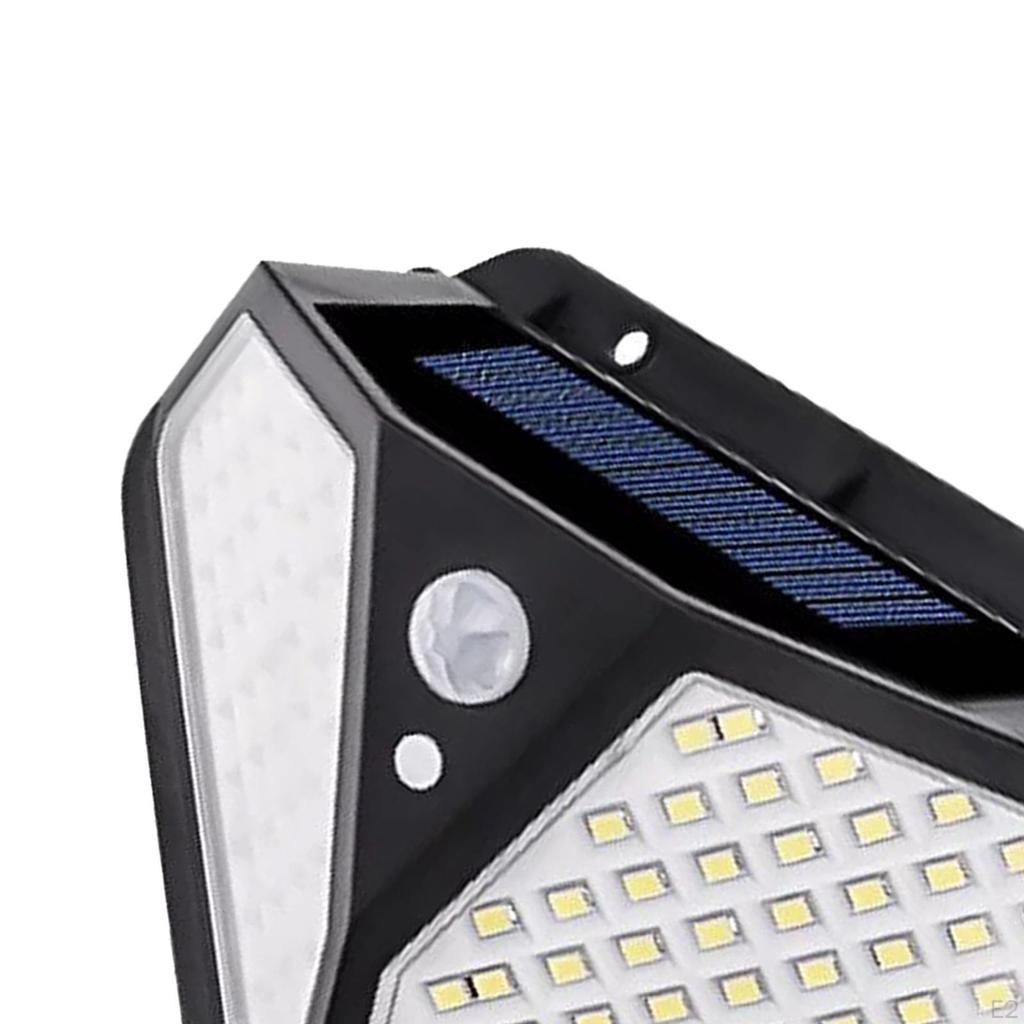 Solar Lights Outdoor,102 Sensor Lamp, 120° Wide Angle Illumination, Waterproof, Flood Light for