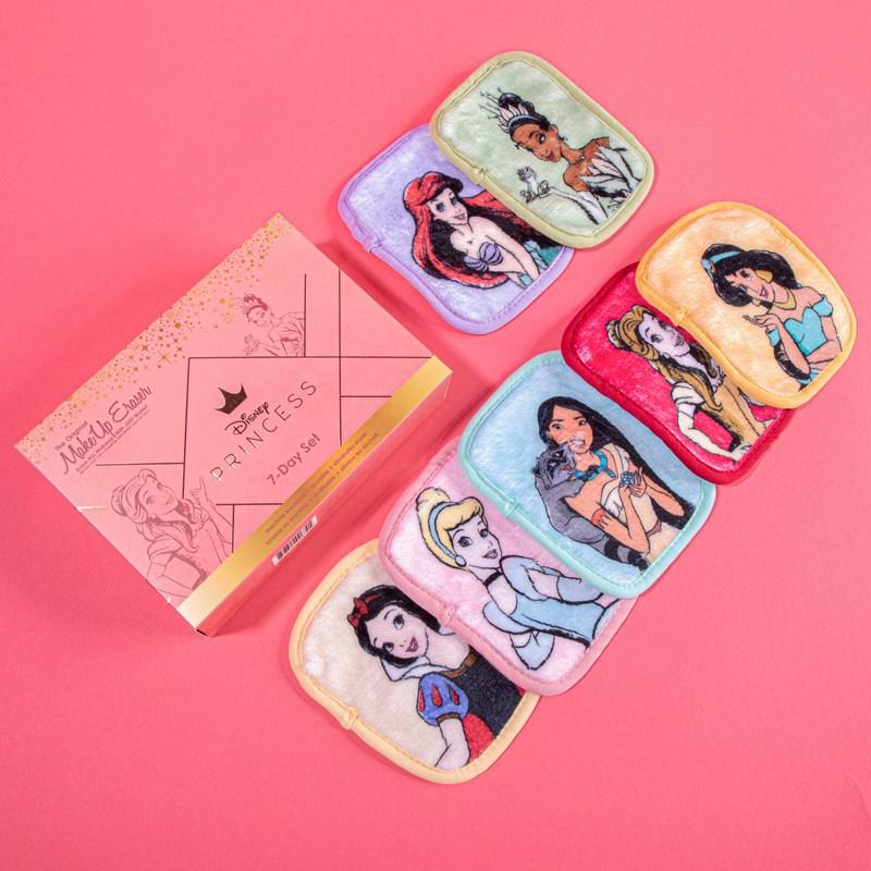 Disney Limited Makeup Cleansing Remover Pads (4 Types, 7 Pcs), 7 Pcs