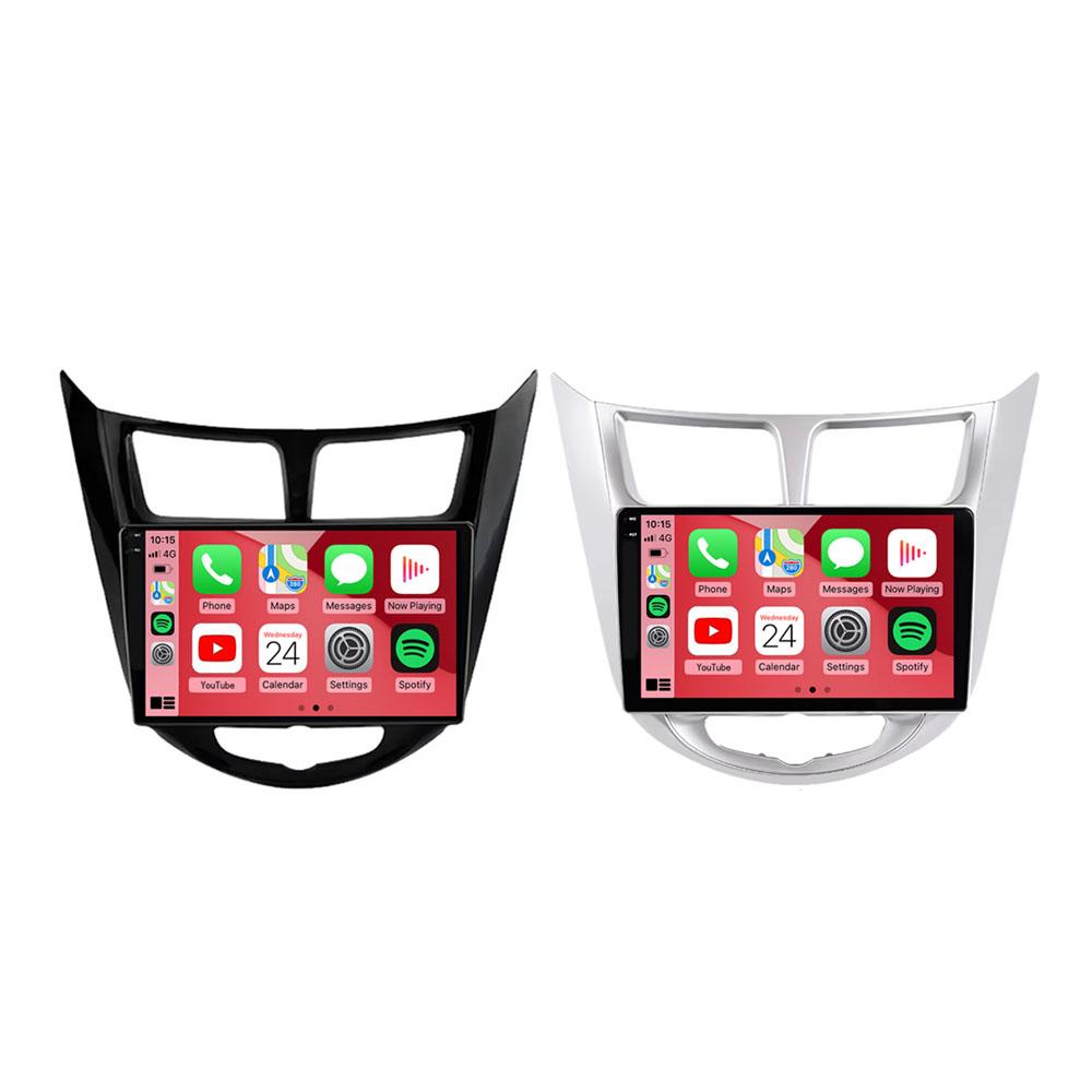 Android 14 For Hyundai Solaris Accent Verna 2010 - 2016 Carplay Auto Car Radio Multimidia Video Player Navigation GPS 4G+WIFI BT