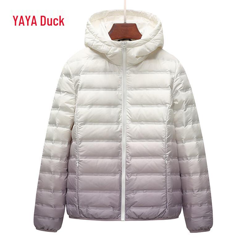 

Женская легкая куртка-пуховик Yaya с капюшоном L