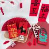 2026 Horse Year Knitted Mobile Phone Bag Personalized Versatile Cartoon Horse Crossbody Bag Annual Meeting New Year Gift