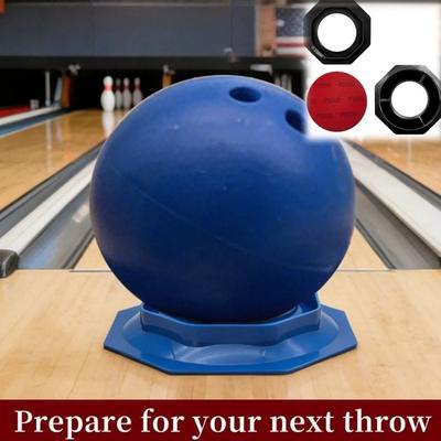 2-in-1 Bowling Ball Holder Non-Slip Bowling Ball Base Bowling Equipment Care