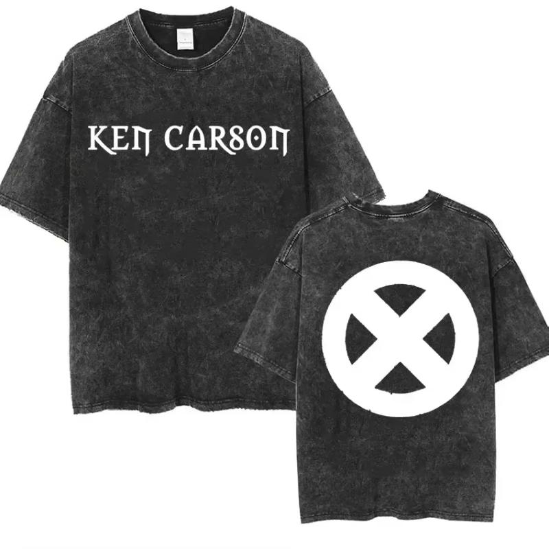 Retro Washed Playboi Carti I AM MUSIC Logo T Shirt Opium Ken Carson Narcissist Tour Antagonist Rap Woman's Tees
