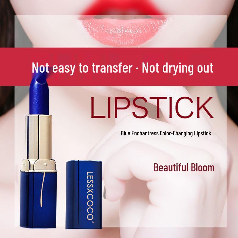 LESSXCOCO Color-Changing, Long-Lasting & Moisturizing Matte Lipstick - Non-Fading, Non-Stick, Waterproof.