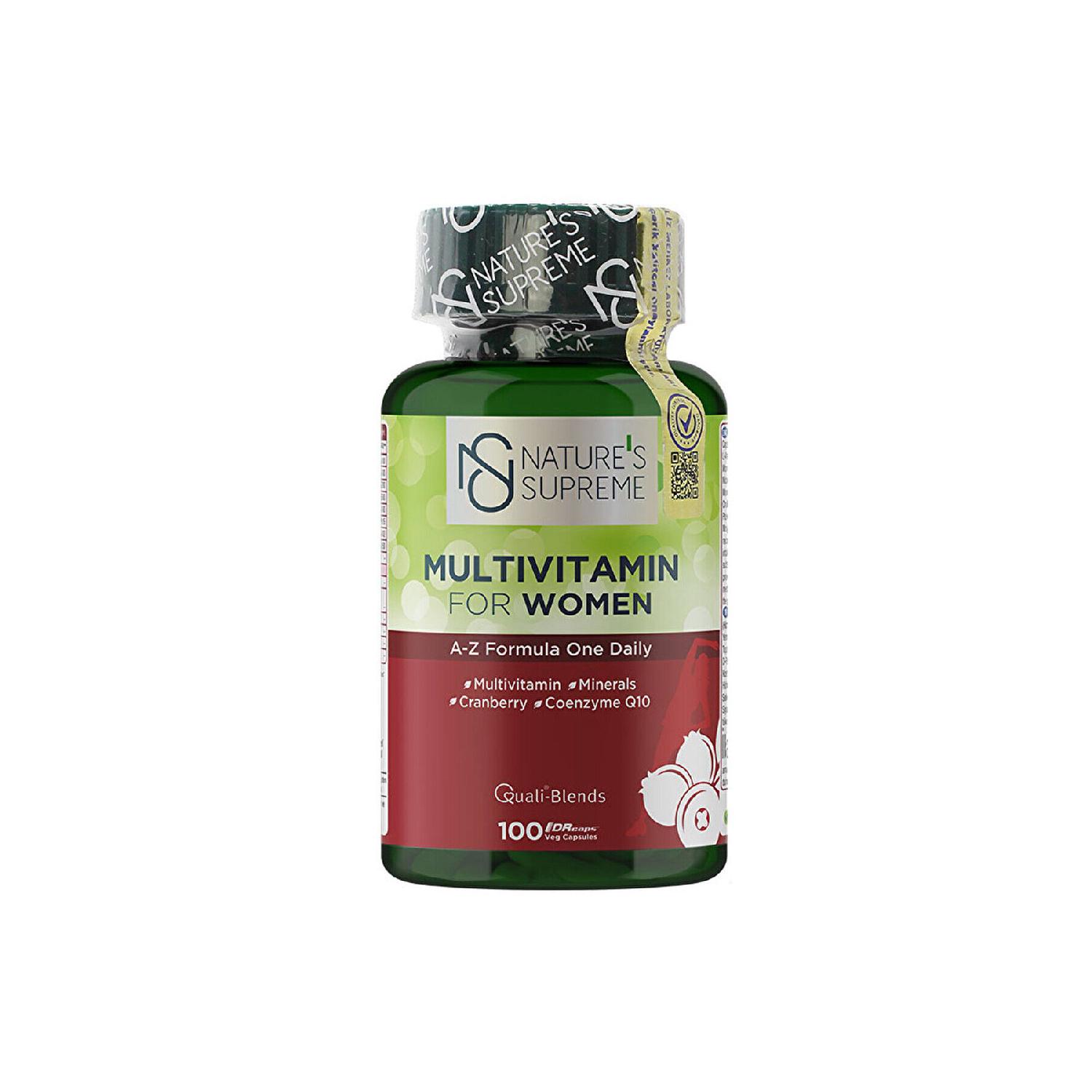 

Multivitamin For Women 100 Capsules