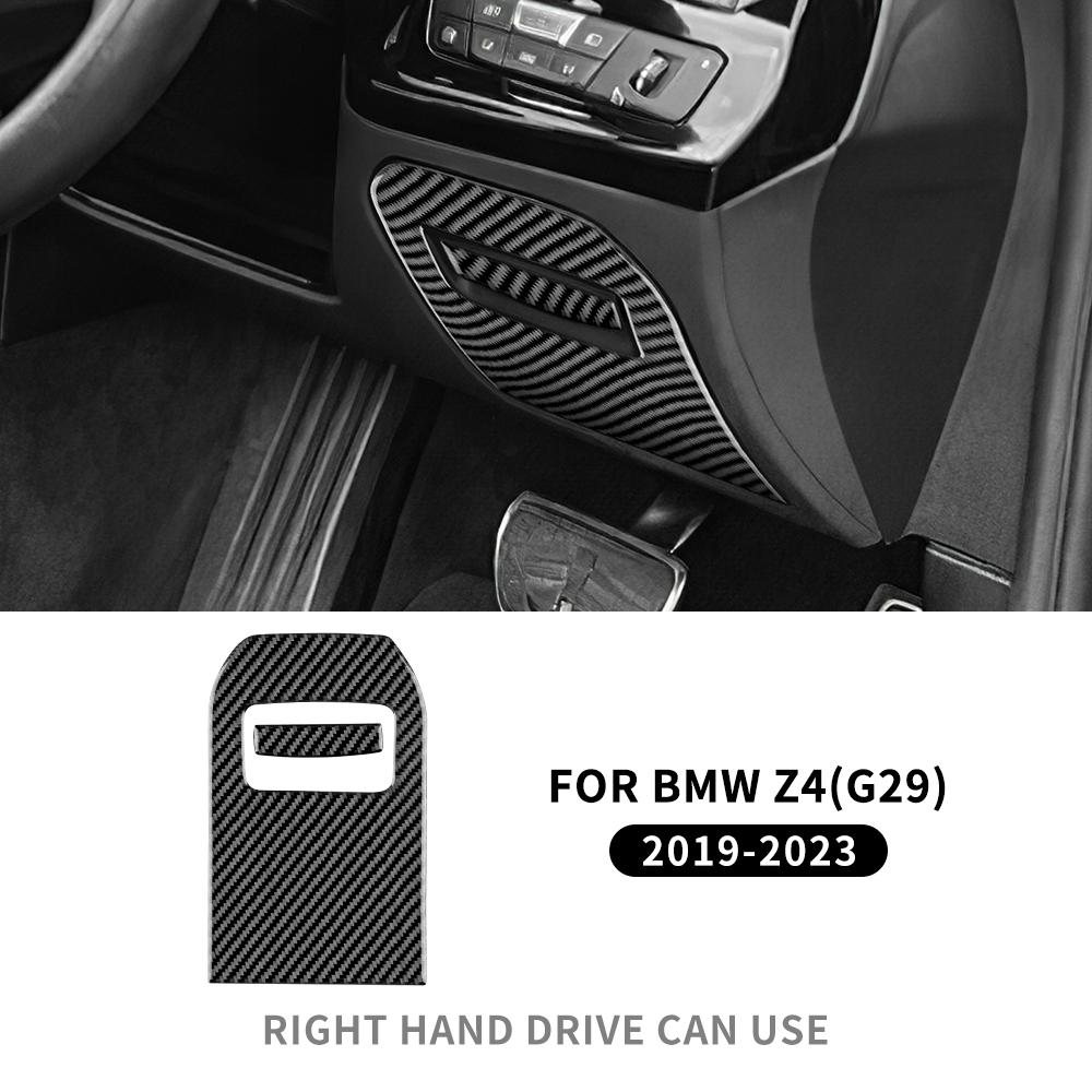 Carbon Fiber Switch Cover Trim for BMW Z4 G29 2019-2023 Interior Accessories