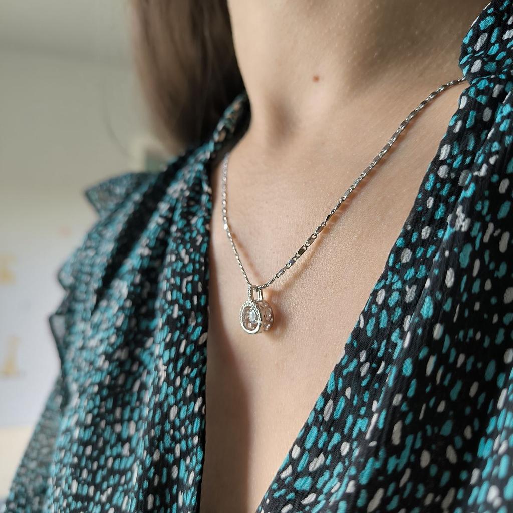 Silver Pendant with Cubic Zirkonia (2186564)