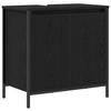 VidaXL Bathroom Vanity Unit Black 60x34.5x60 Cm, Toilet Vanity Unit, Under Sink Cabinet, Floor Cabinet of 861892