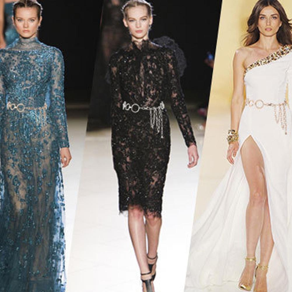 Fashion Retro Circles Fringed Waist Chain Sexy Body Chain Decoration