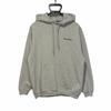 BALENCIAGA Back Logo Hoodie Gray Men's Size XS Model 600583