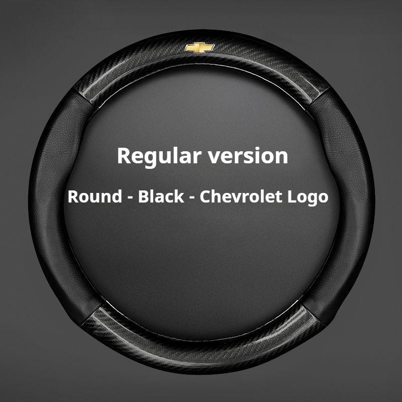 For Chevrolet Car Steering Wheel Cover CarbonFiber ventilate Leather Fit Cruze Captiva Lacetti Aveo Niva Spark Sonic Trax Camaro