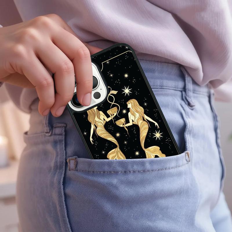 Holy Girl Tarot Capa Phone Case For iPhone 17 Air 15 16e 14 13 Pro Max Coque 12 11 Pro Max PLUS cover