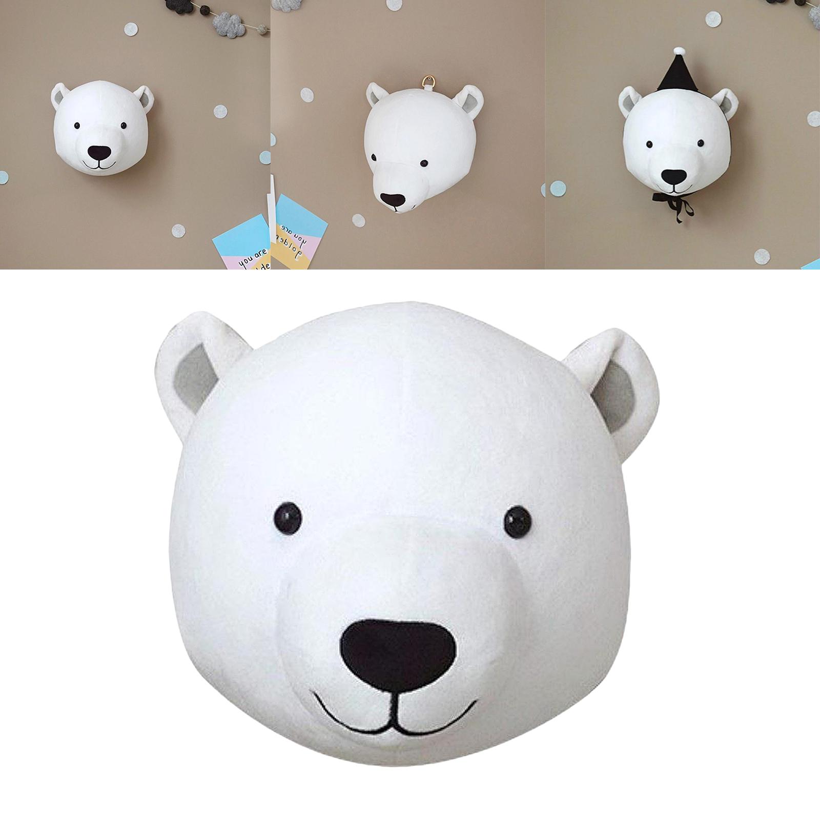 

Jungle Animals ,Bear/Deer Ornaments,Wall Hanging Mount,Stuffed Plush Toy,Princess Doll Girl children gift for children