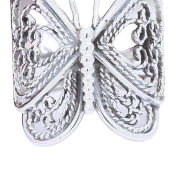 Women Ring Butterfly Adjustable Jewelry Engraving Appearance Finger Ring for Dating