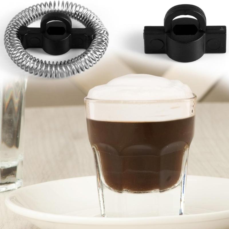 Set di Sostituzione Frusta Montalatte in Plastica e Metallo Componente Riscaldante per Montalatte Adatto per Modelli di Macchine da Caffè