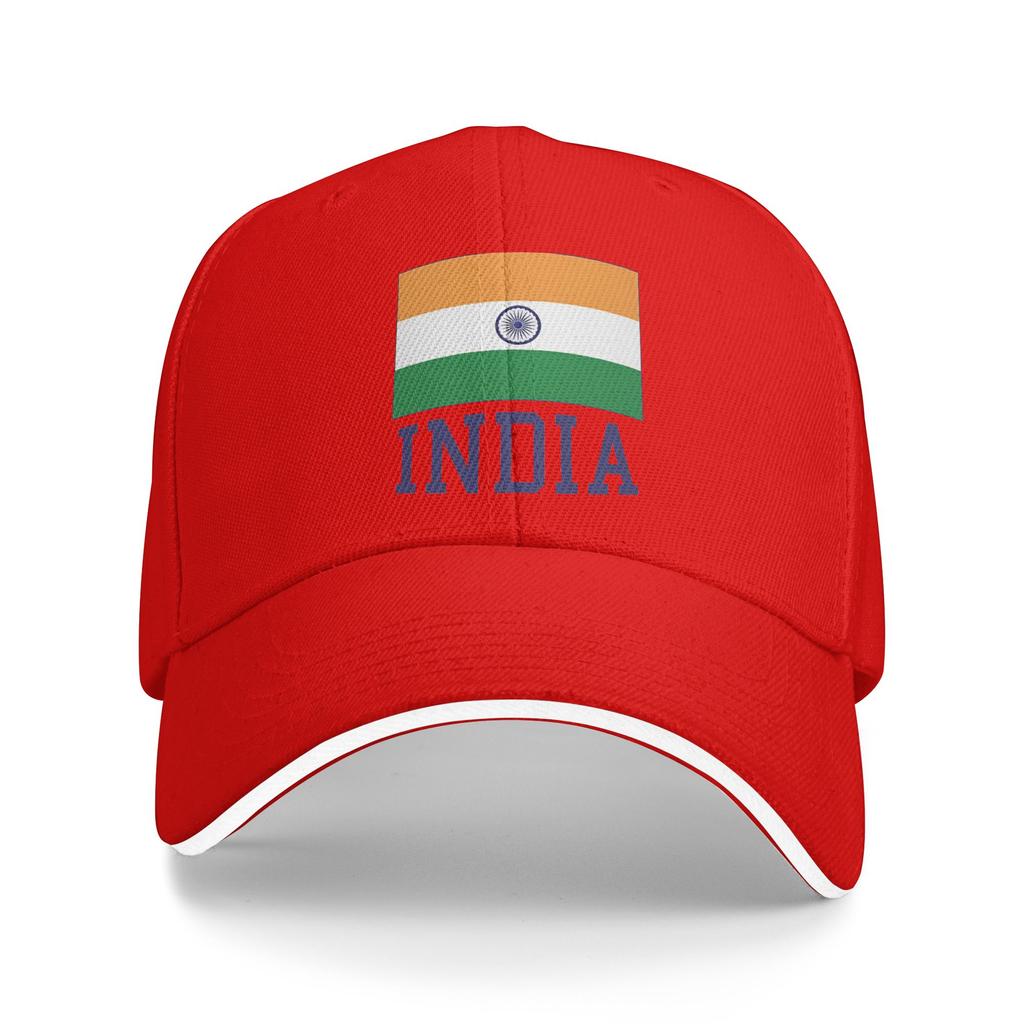 Bandiera Indiana Tricolore con Chakra di Ashoka Cappellino da Baseball Indiano Desi Cappellino Trucker alla Moda Cappellino Snapback per Coppia Primavera Donna Rock