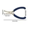 Precisions Beads Grabbing Pliers for Jewelry Making and Repair with Ergonomic Stainless Steel Pliers