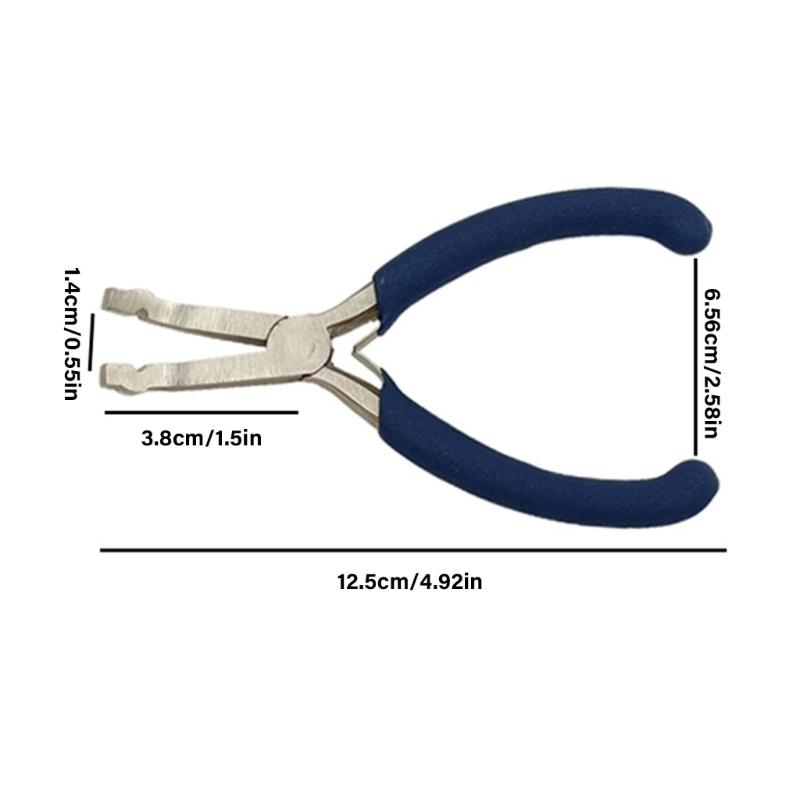 Precisions Beads Grabbing Pliers for Jewelry Making and Repair with Ergonomic Stainless Steel Pliers