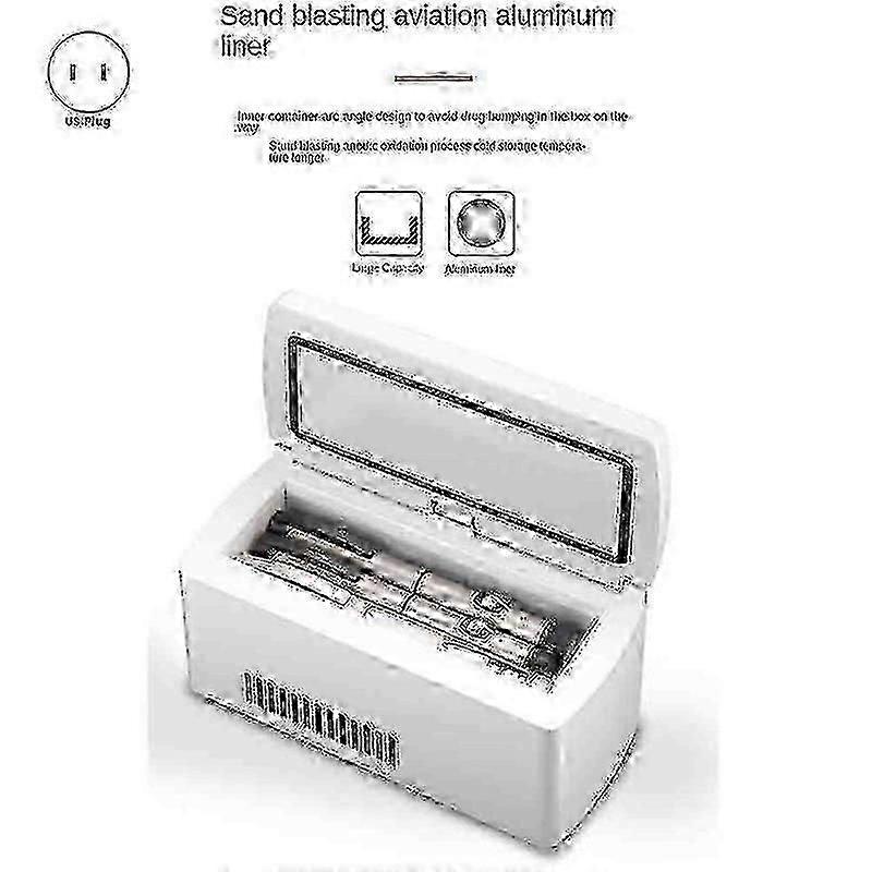 Insulin Kühlbox Kühler Kühlung Medizin Kühlschrank LCD Display Pillendose Heiß Dual Reise