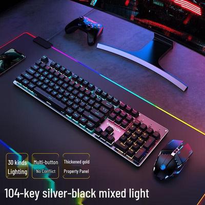Qianxingzhe Z6 Hot-Swappable 104-Key Mechanical Gaming Keyboard
