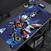 Gaming Mouse Pad Mechanical Warrior Gundam Aerial Accessories Office Gamer Desk Mat Non-Slip Laptop Ground Mat PC Large Mousepad